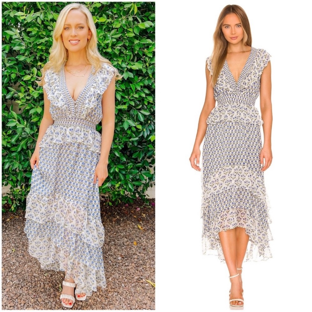 MISA LOS ANGELES Ingrid Maxi Dress - Pura Vida Floral Mix